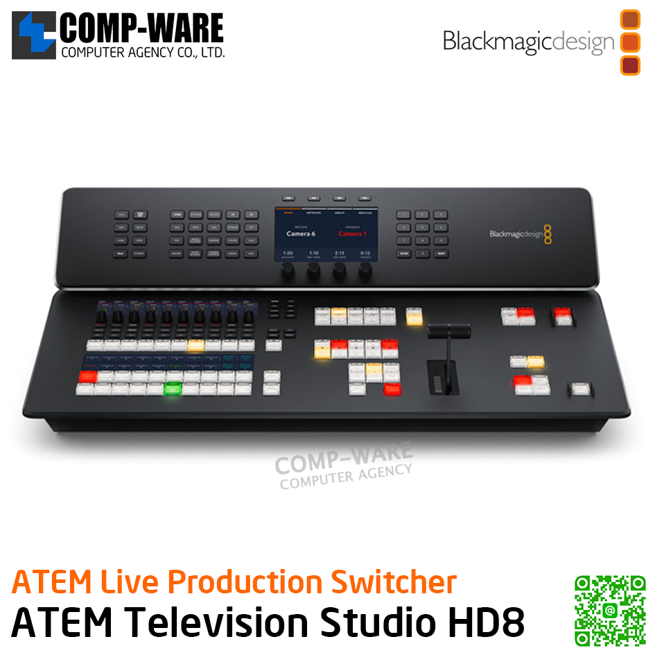 ATEM Television Studio HD8 - Blackmagic Design รับประกัน 1 ปี // by order 30-45 วันทำการ