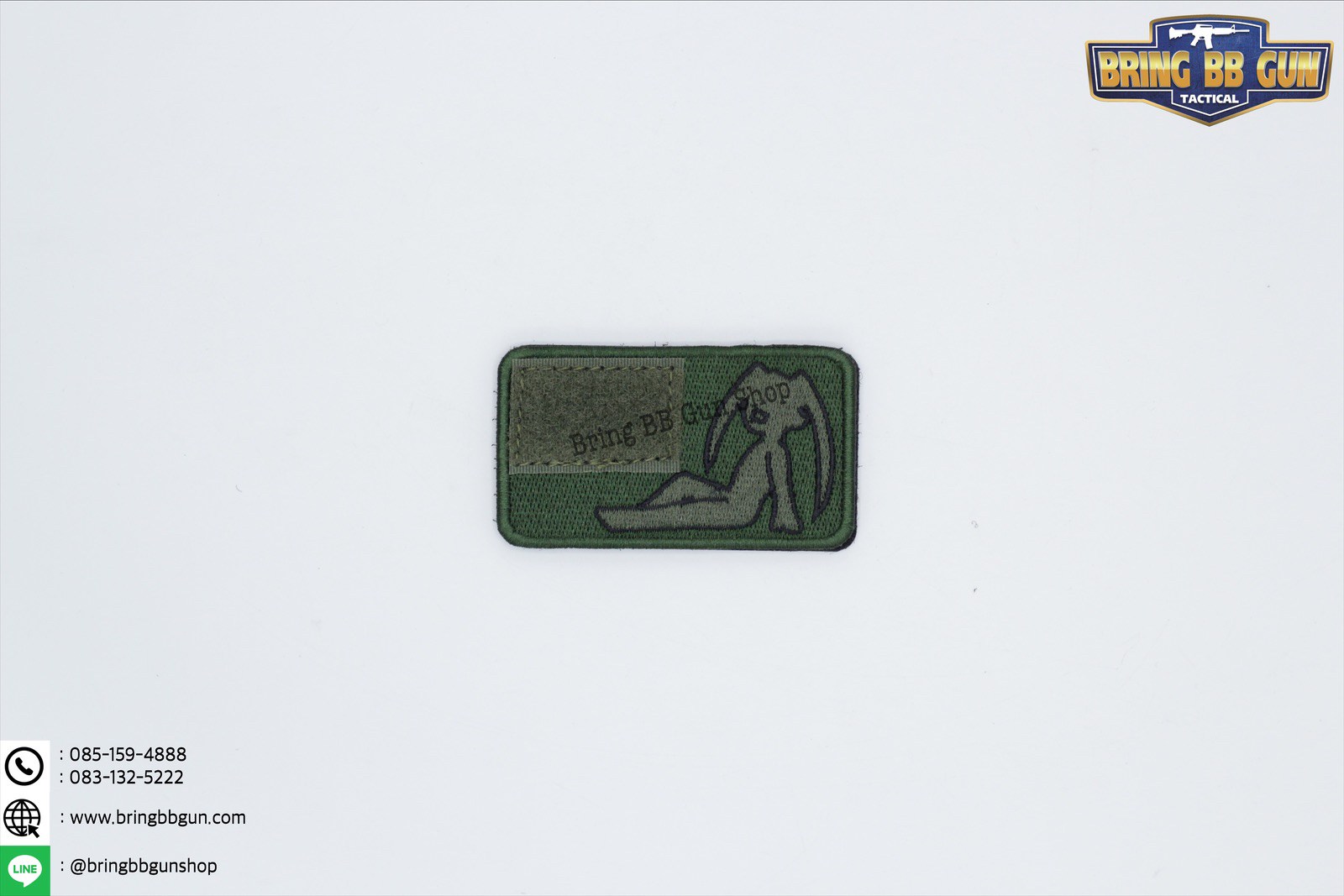 Patches (ด้านหลังมีตีนตุ๊กแก) ลาย Chaturbate