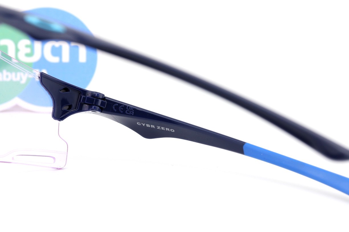 Oakley CYBR ZERO Polished Navy / Prizm Low Light OO9512D-04