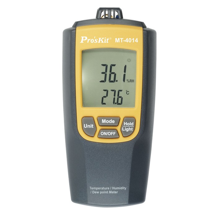 มิเตอร์วัดอุณหภูมิและความชื้น PROS KIT MT-4014