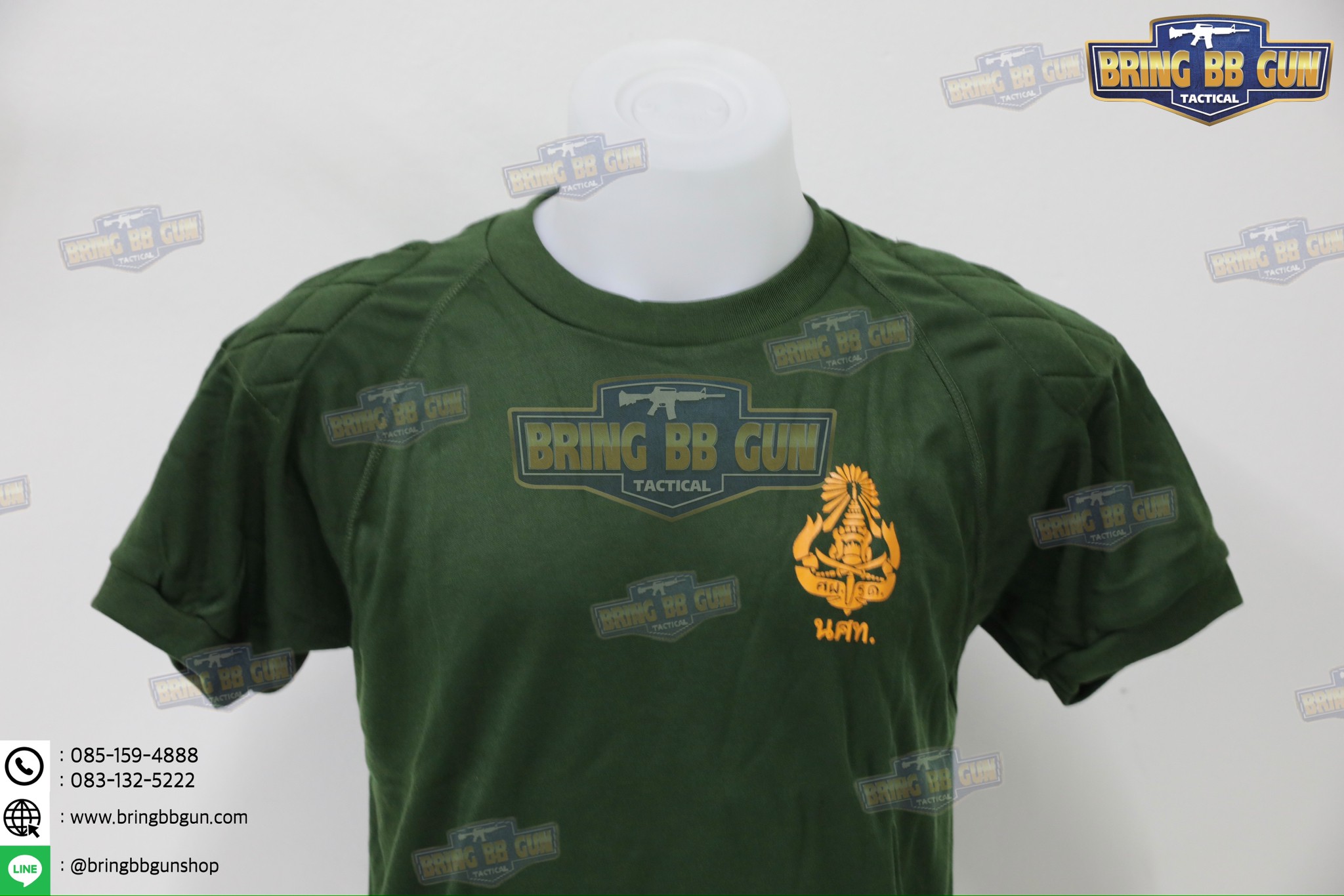 เสื้อยืด รด. (แขนสั้น) เสื้อยืดแขนสั้น สกรีนตรา รด. เสื้อซับใน รด. (แขนสั้น) เสื้อซับในทหาร (รักษาดินแดน) (นักศึกษาวิชาทหาร)