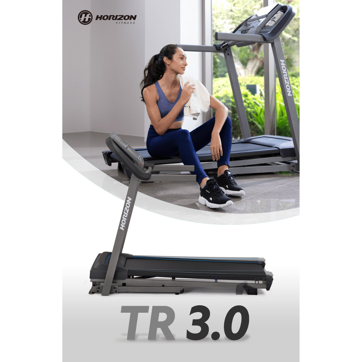 17,500 *ทักแชทผ่อน0%ค่าส่ง 0บ.(Global Version) Horizon Treadmill TR3.0 เชื่อม ZWIFTปรับชันไม่ได้