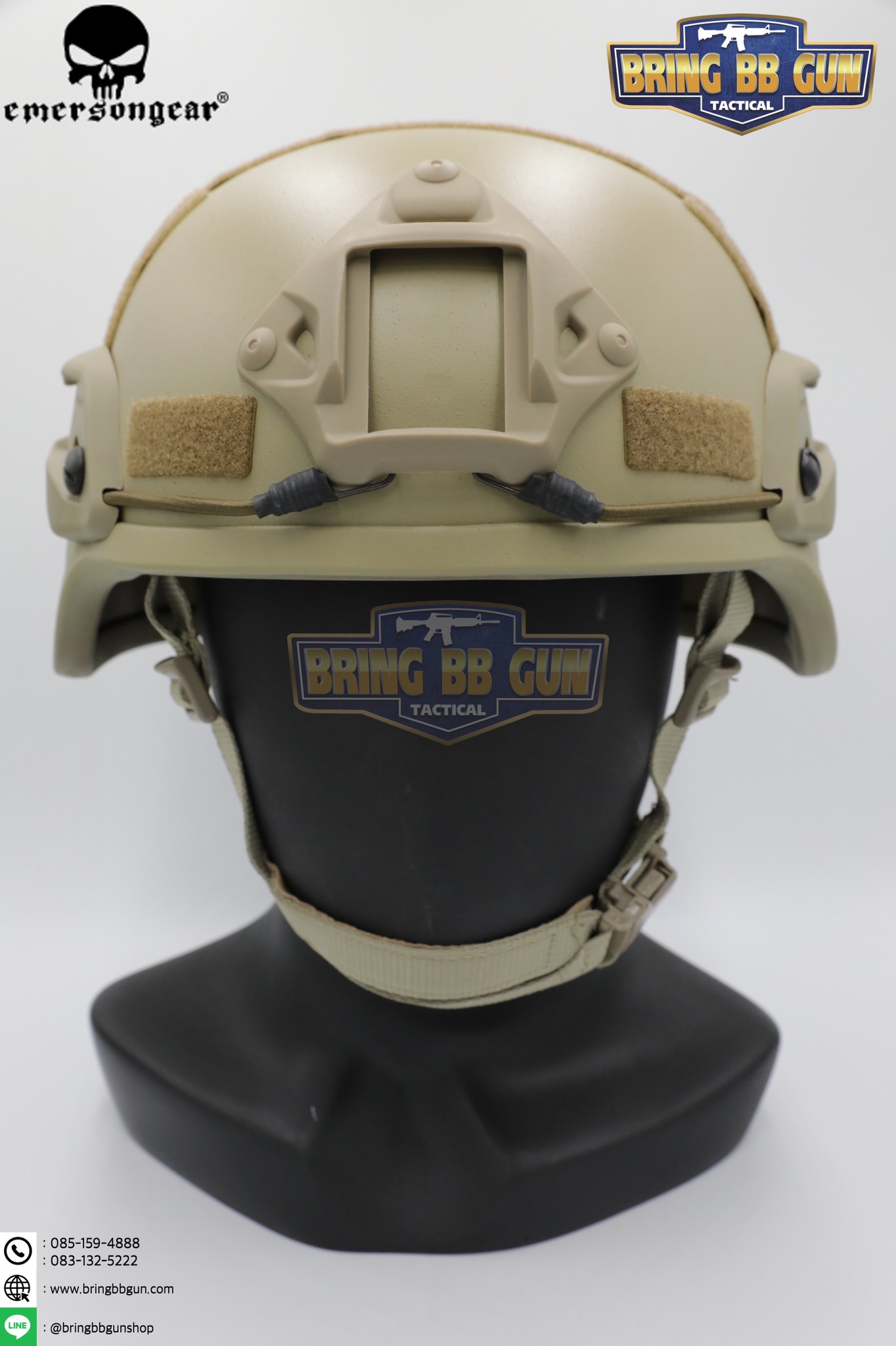 หมวก Mich 2000 ยี่ห้อ Emerson (EMERSON ACH MICH 2000Helmet-Special action version) (ACH Mich 2000 Helmet)