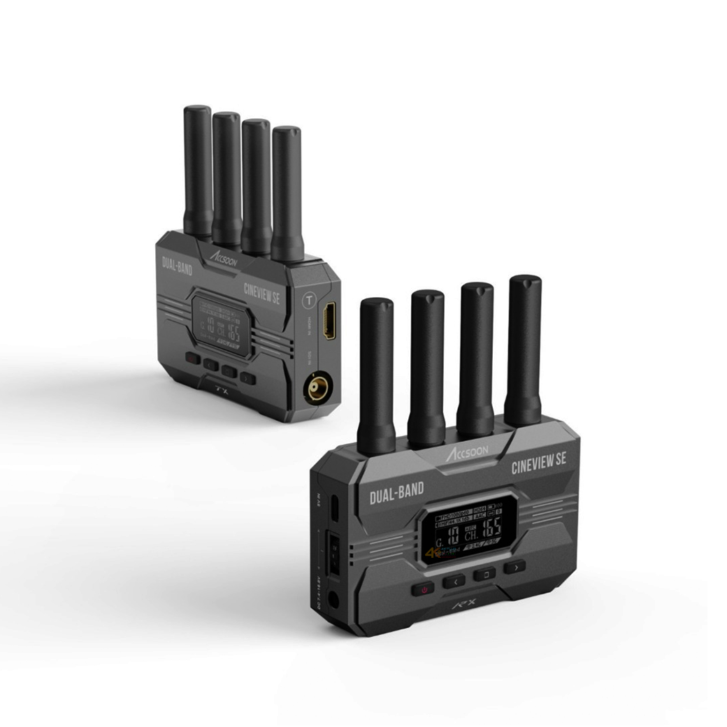 Accsoon CineView SE ไวเลสวิดีโอ รองรับสัญาณ SDI หรือ HDMI ระยะส่งสูงสุด 350 เมตร