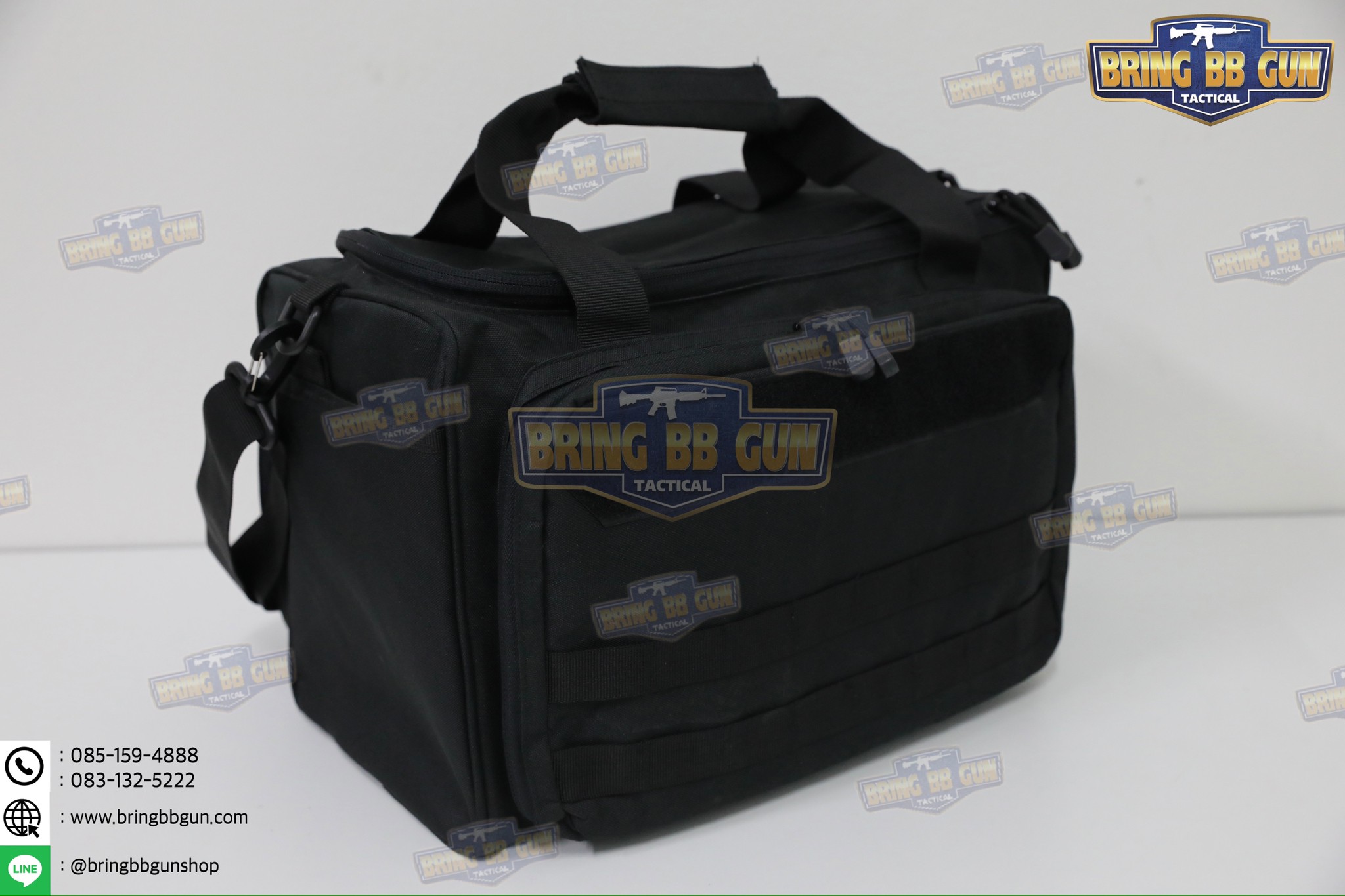 กระเป๋าเก็บอุปกรณ์ (กระเป๋าอเนกประสงค์ สำหรับยิงปืน) (กระเป๋าสำหรับนักแข่งยิงปืน) (กระเป๋าเก็บอุปกรณ์+แม็กกาซีนปืนสั้น) (Range Bag) (IPSC Range Bag Tactical Shooting Gun Bags)