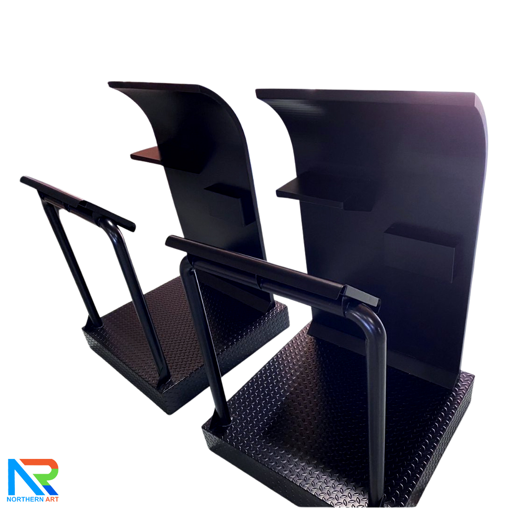 โพเดียมรปภ. เหล็กรุ่น GR-02 ขนาด (W) 85 x (L) 85 (H) 135 ซม. แข็งแรง ทนทาน ( สั่งผลิตสีที่ต้องการได้ )