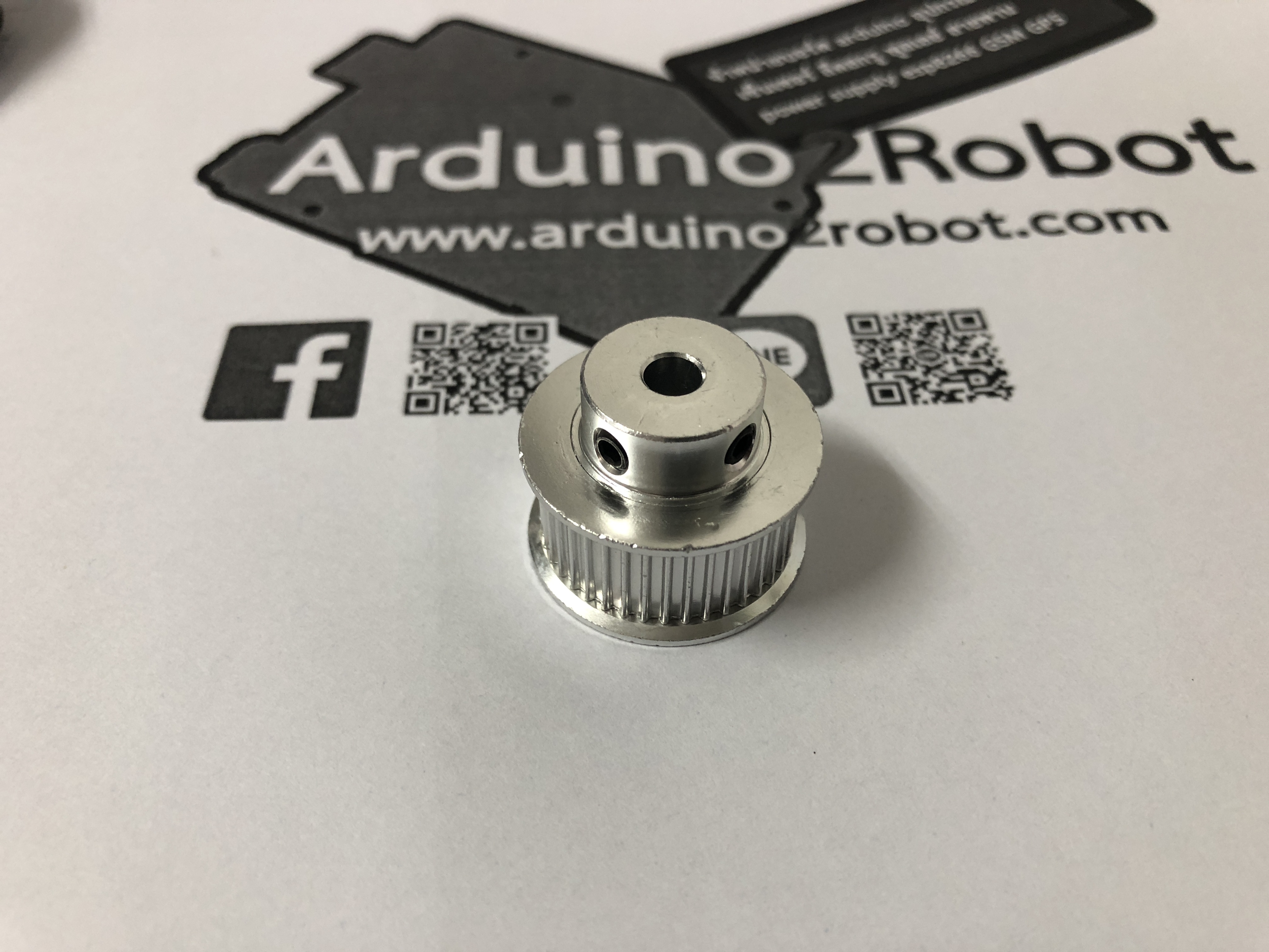 2GT Timing Pulley 40 ฟัน สำหรับสายพานกว้าง 10mm (ใส่แกน 5mm)