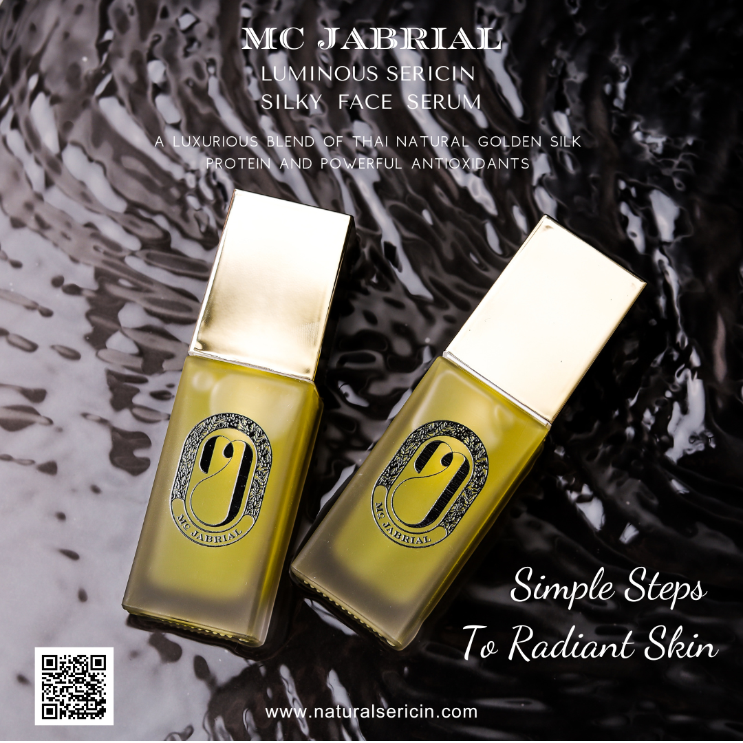 Luminous Sericin Silky Face Serum 35ml. ลูมินัส เซริซิน ซิลค์กี้ เฟส เซรั่ม ขนาด 35มล.