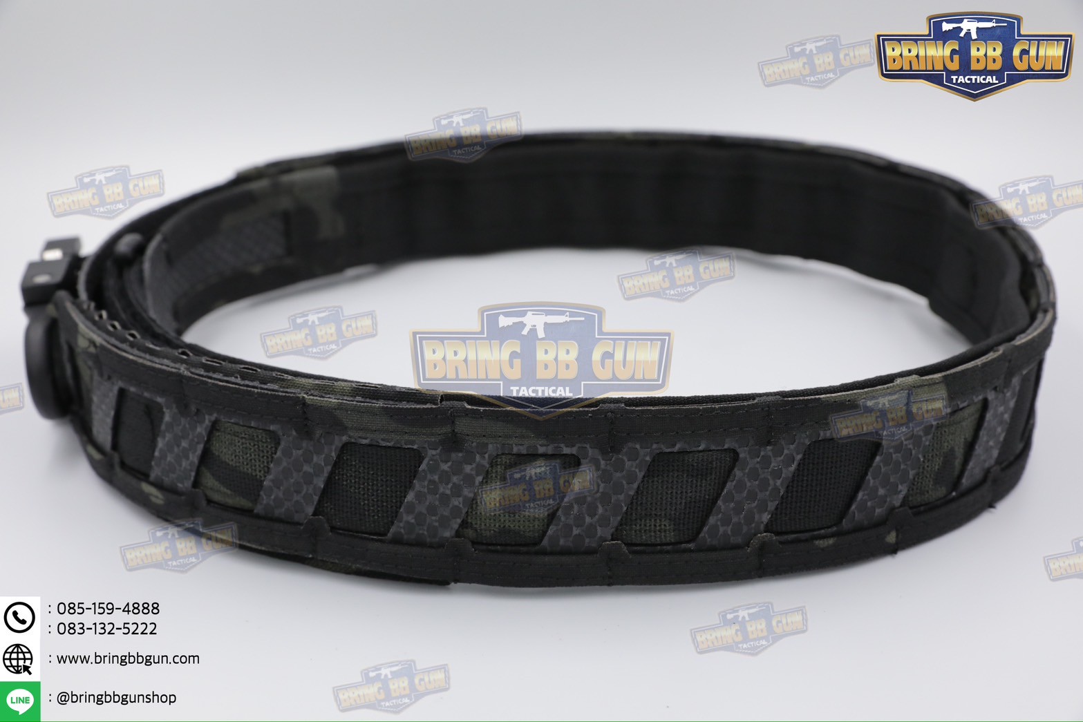 เข็มขัดแม่เหล็กยุทธวิธี Magnetic Battle Belt (เข็มขัด Tactical ทรง Magnetic Battle Belt) (เข็มขัด2ชั้น) (Magnetic Battle Belt) (Tactical Belt) (Agilite)