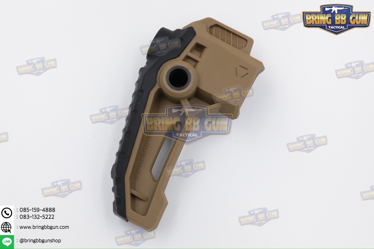 พานท้ายปืนแบบพับได้2ฝั่ง (Strike Dual Folding Adapter) รุ่น Strike FSA Dual Folder (The Strike Dual Folding Adapter) (Dual Folding Adapter) (Strike Hard,Strike Fast) (SI) (MCX) (MPX) (1913)