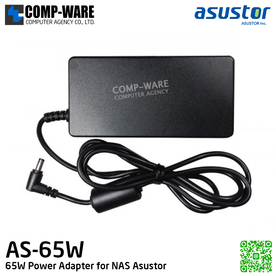 Asustor AS-65W , 65W Power Adapter (3 months)
