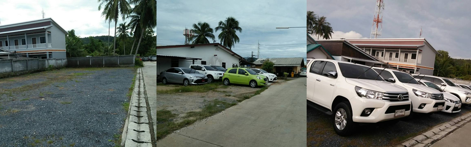 รับฝากรถตรงข้ามหน้าสนามบินภูเก็ต 24 ชม. รายวัน