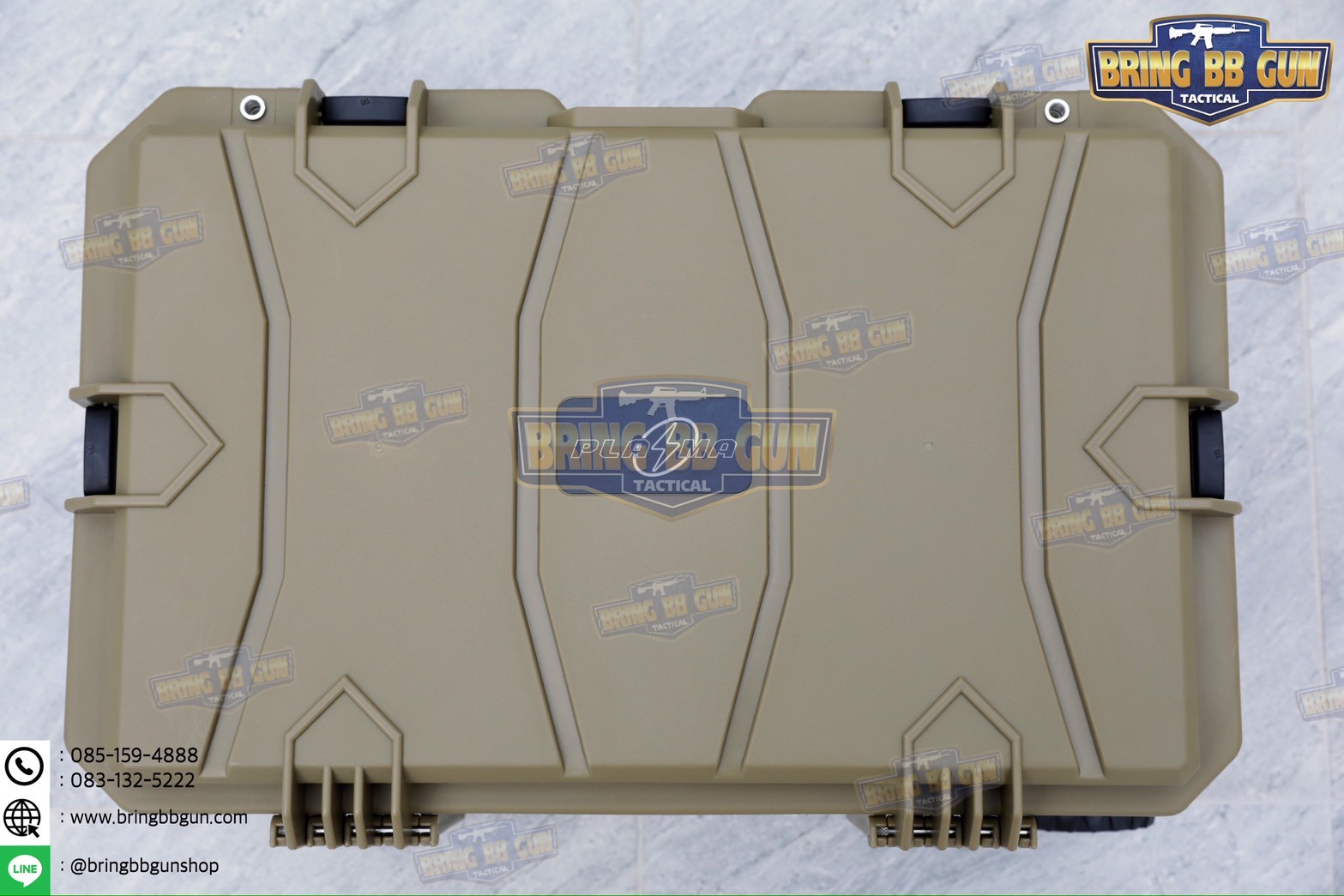 กล่องปืนสั้นแบบมีล้อลาก Plasma Case รุ่น P05 (SW1022C-R) (เคสกันกระแทรกแบบมีล้อลาก Plasma) (กล่องกันกระแทก)