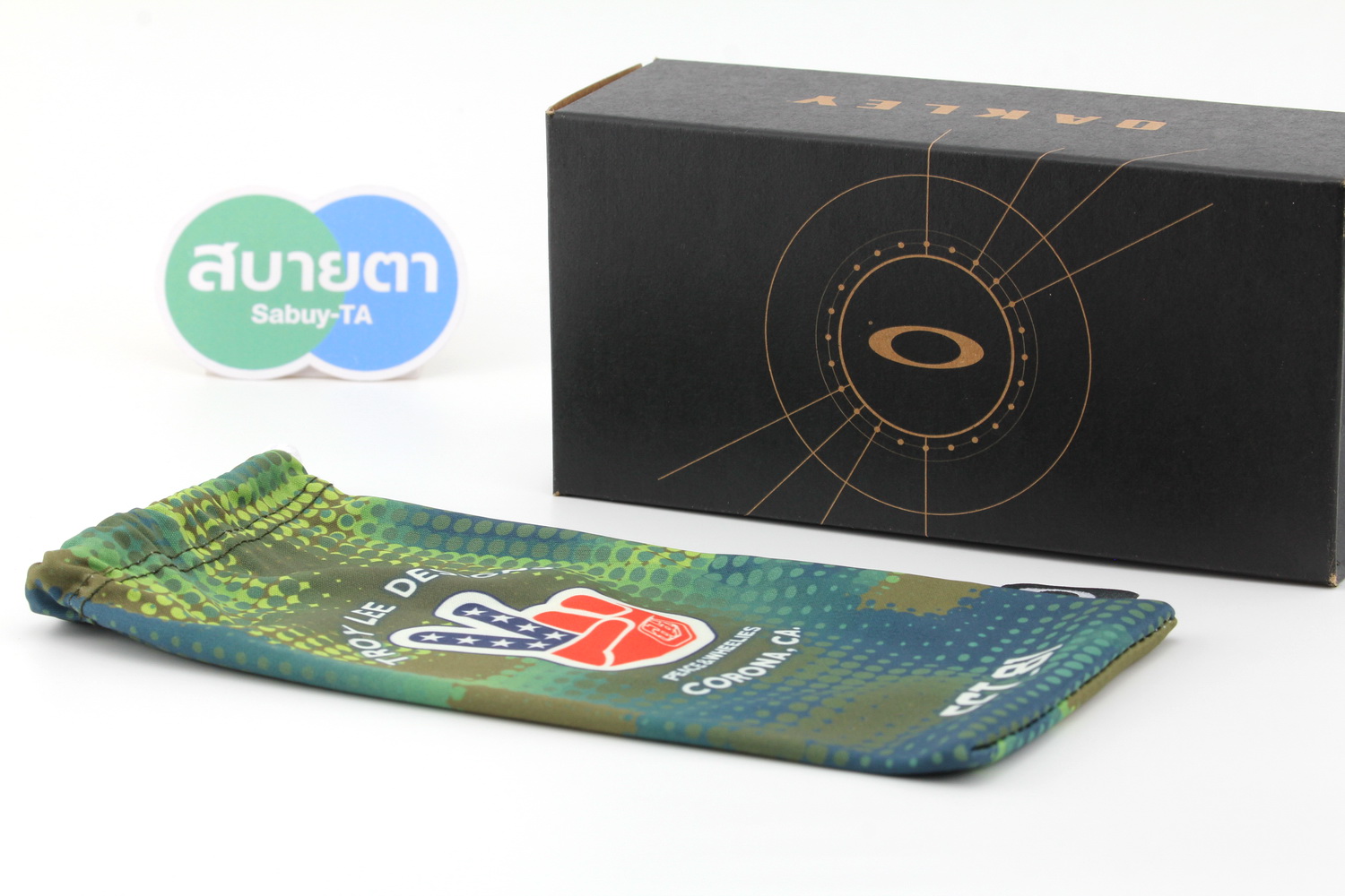 Oakley Holbrook TLD (Troy Lee Designs) Black Fade/Prizm 24K Polarized OO9102-AH