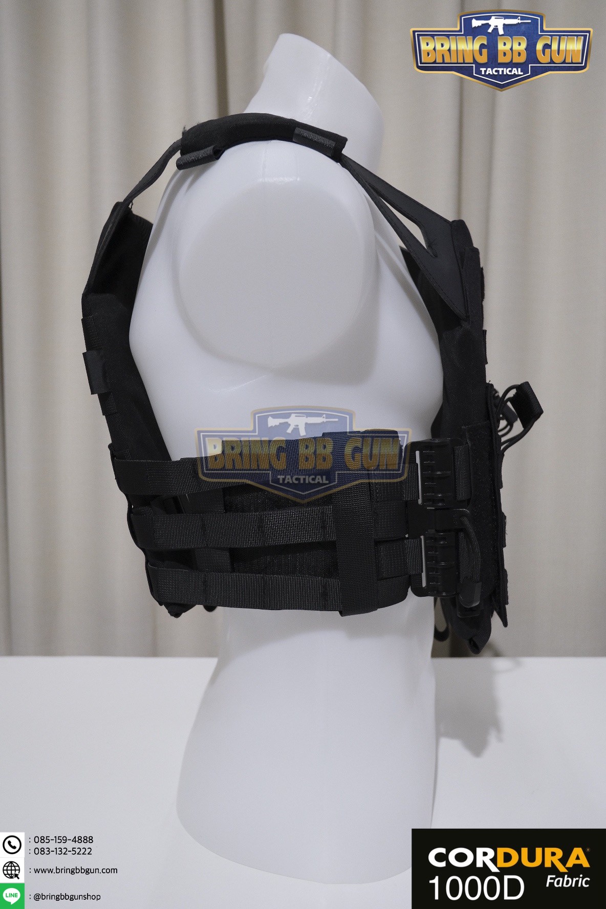 เสื้อเวส รุ่นJPC ปลดไว เนื้อผ้า 1000D (Quick Release JPC Set)
