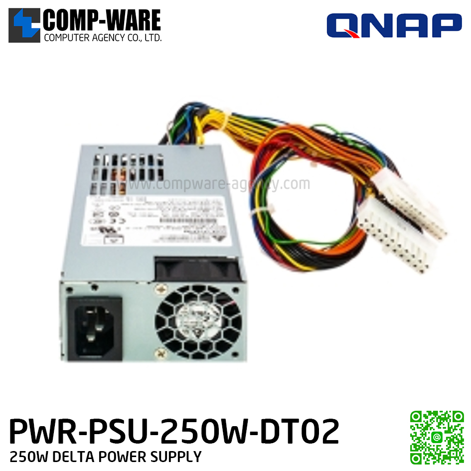 QNAP PWR-PSU-250W-DT02 250W DELTA POWER SUPPLY - Spare Part