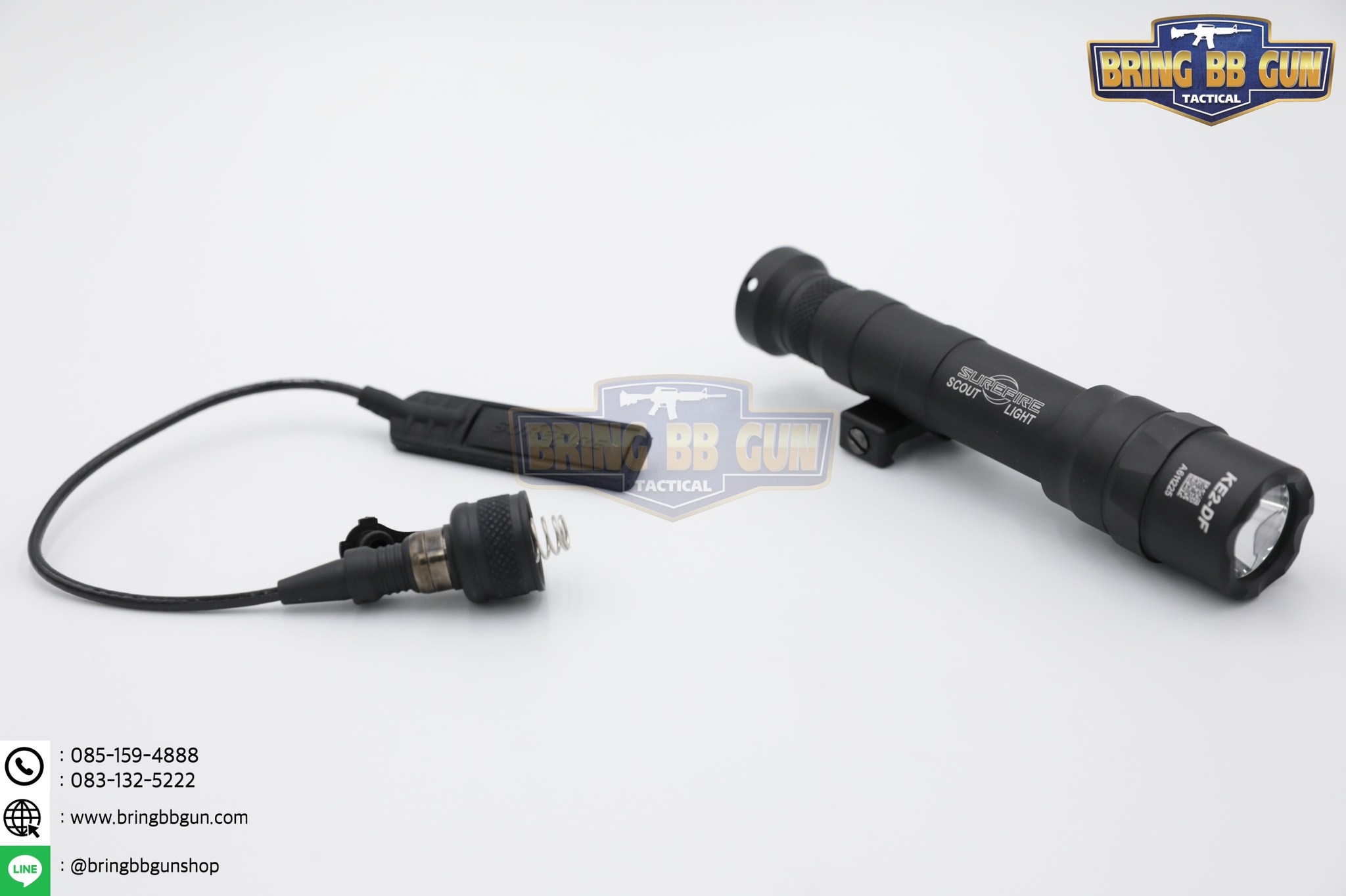 ไฟฉายติดปืน ยี่ห้อ Surefire รุ่น M640 (ขาปรับได้)