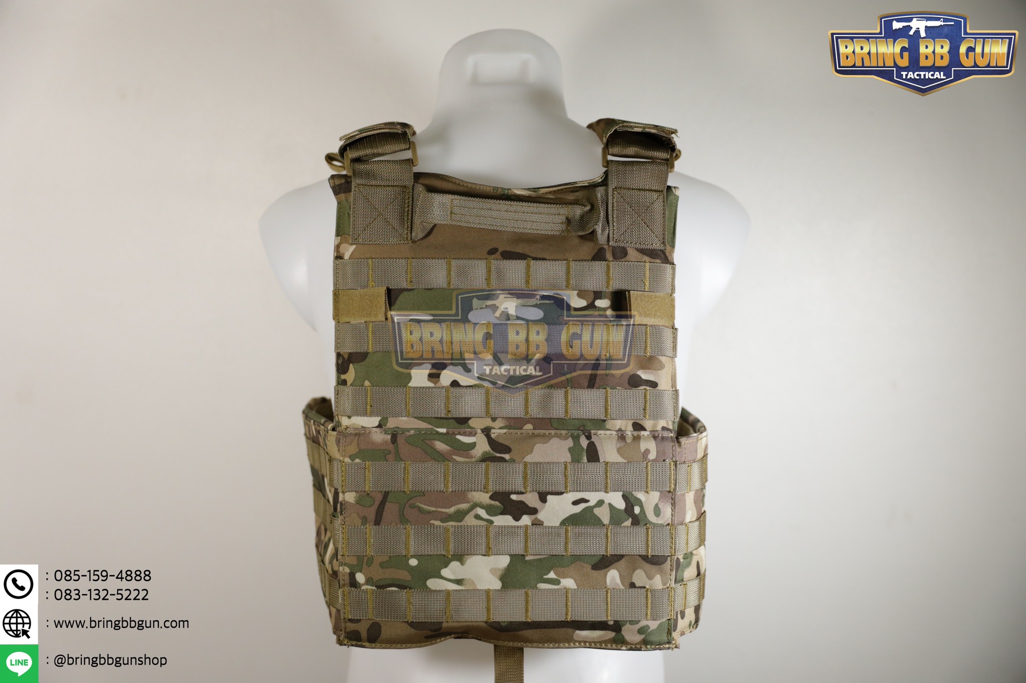 เสื้อเวส รุ่น 6094QD (ปลดไว) (เวส6094 ปลดไว4จุด) (เสื้อเกราะ #6094)