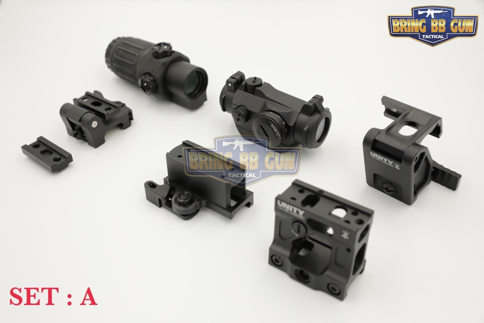 ชุดสุดคุ้ม Unity Set (ชุดเรทดอท + ซูมหลังดอท พร้อมขายกสูงUnity)