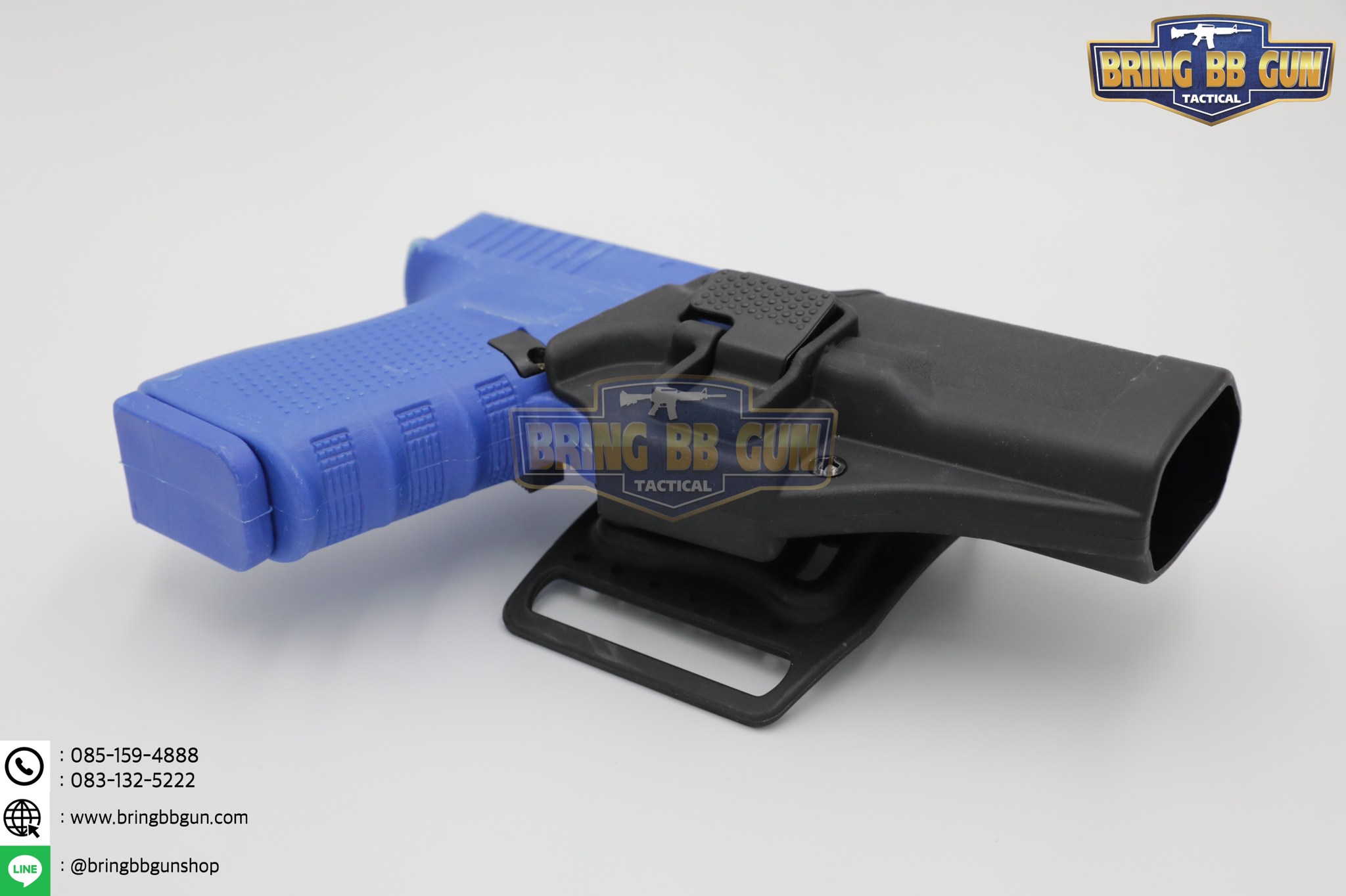 ซองปืนพกนอก ทรง Black Hawk รุ่น Glock19 สำหรับปืน : Glock 19/23/32/36