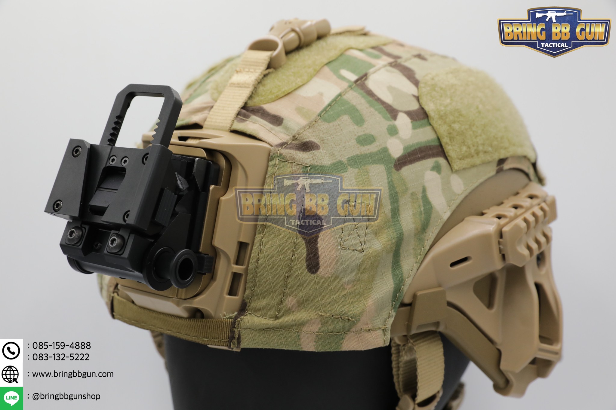 ขาจับกล้องไนท์วิชั่น Wildcox (ขาจับกล้องไนท์วิชั่น แบบอลูมิเนียม) (L4G24 NVG Mount) (Night Vision Goggle Mount)