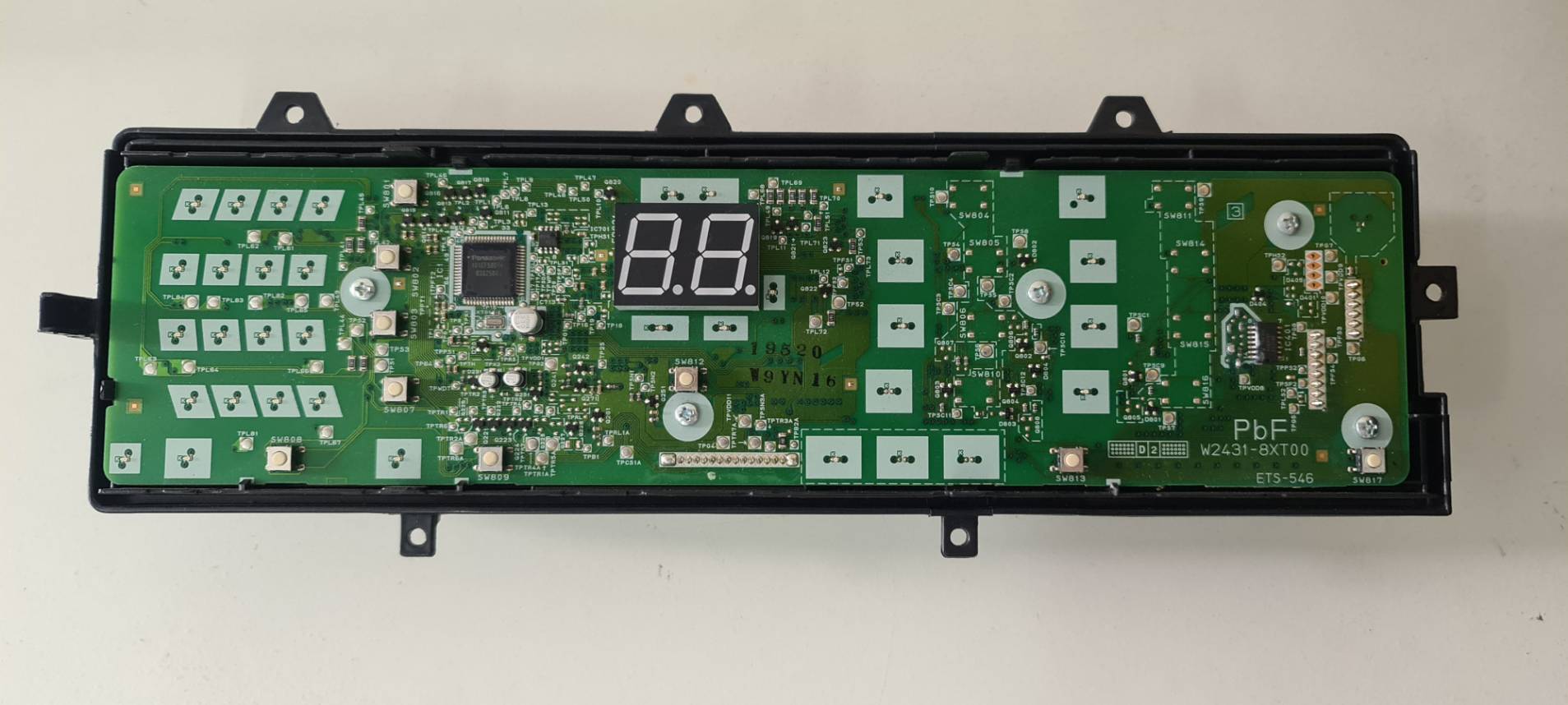 0000532 บอร์ด NA-F100A2 บอร์ดเครื่องซักผ้า PANASONIC (พานาโซนิค) อะไหล่ใหม่ อะไหล่แท้