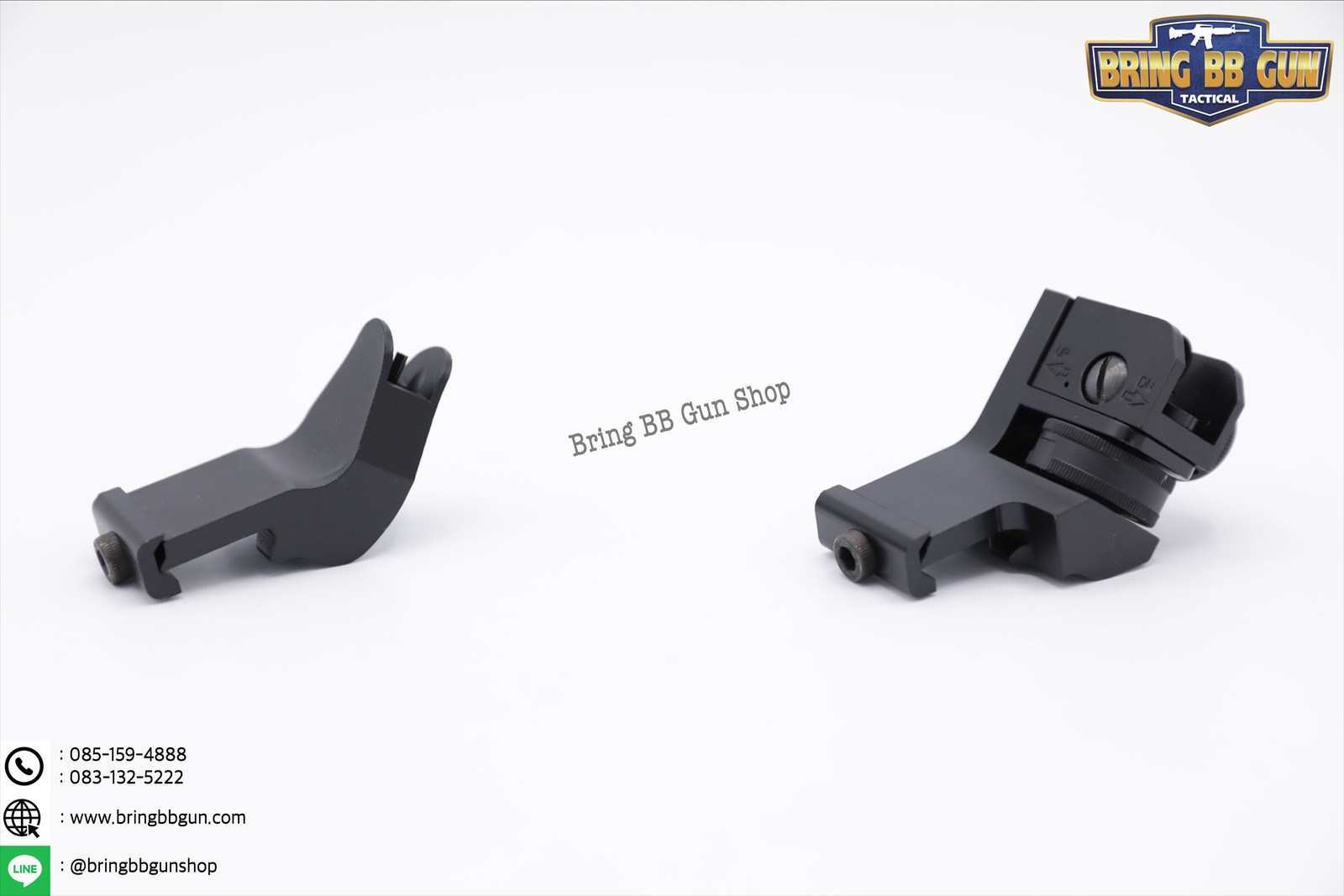 ศูนย์หน้า-หลังเฉียง แบบโลหะ