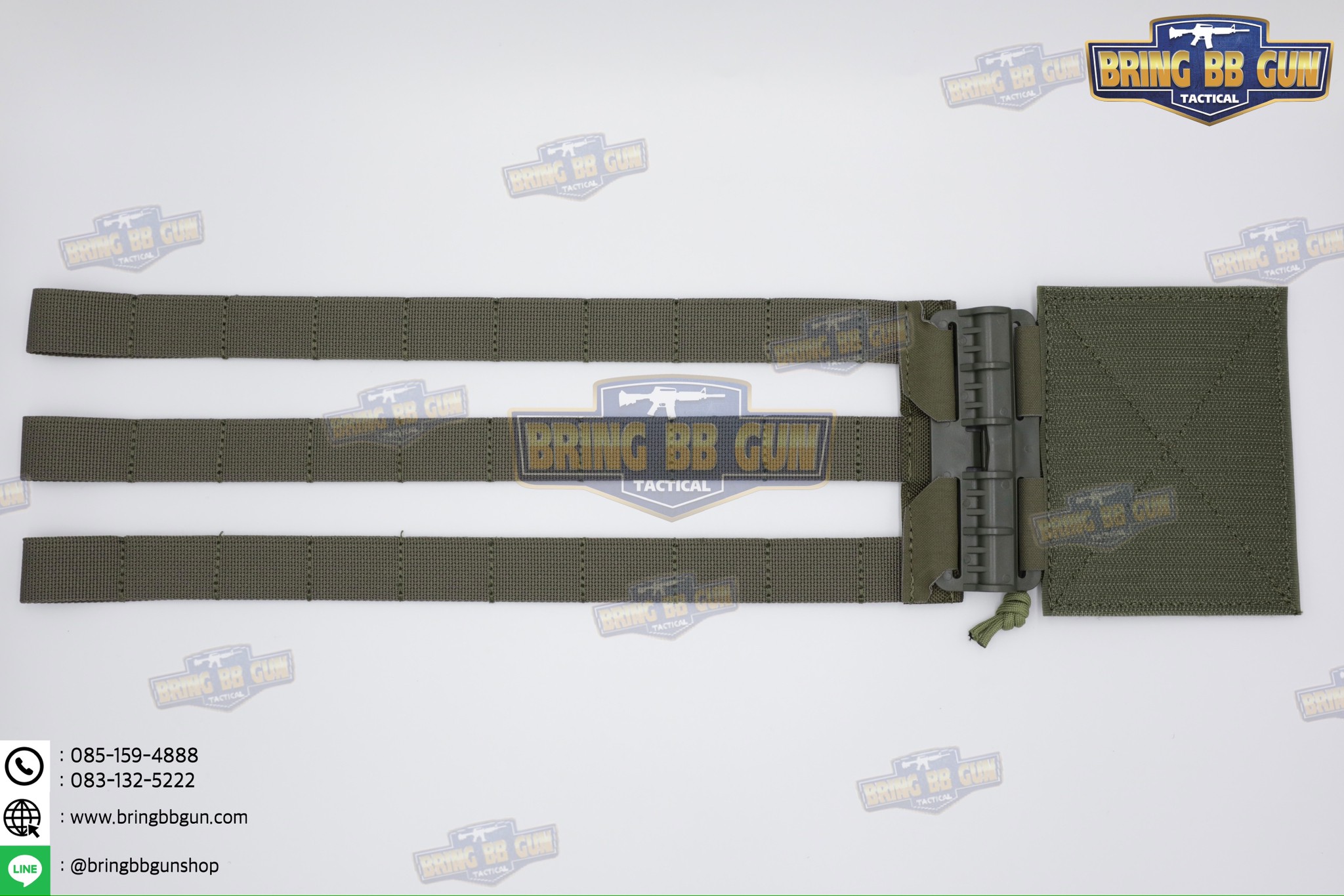 ชุดเซ็ตปลดเสื้อเกราะไว ชุดสายโอบ-ปลดไว (Vest single point quick release Mesh Cummerbund) (Quick Release Cummerbund Set)