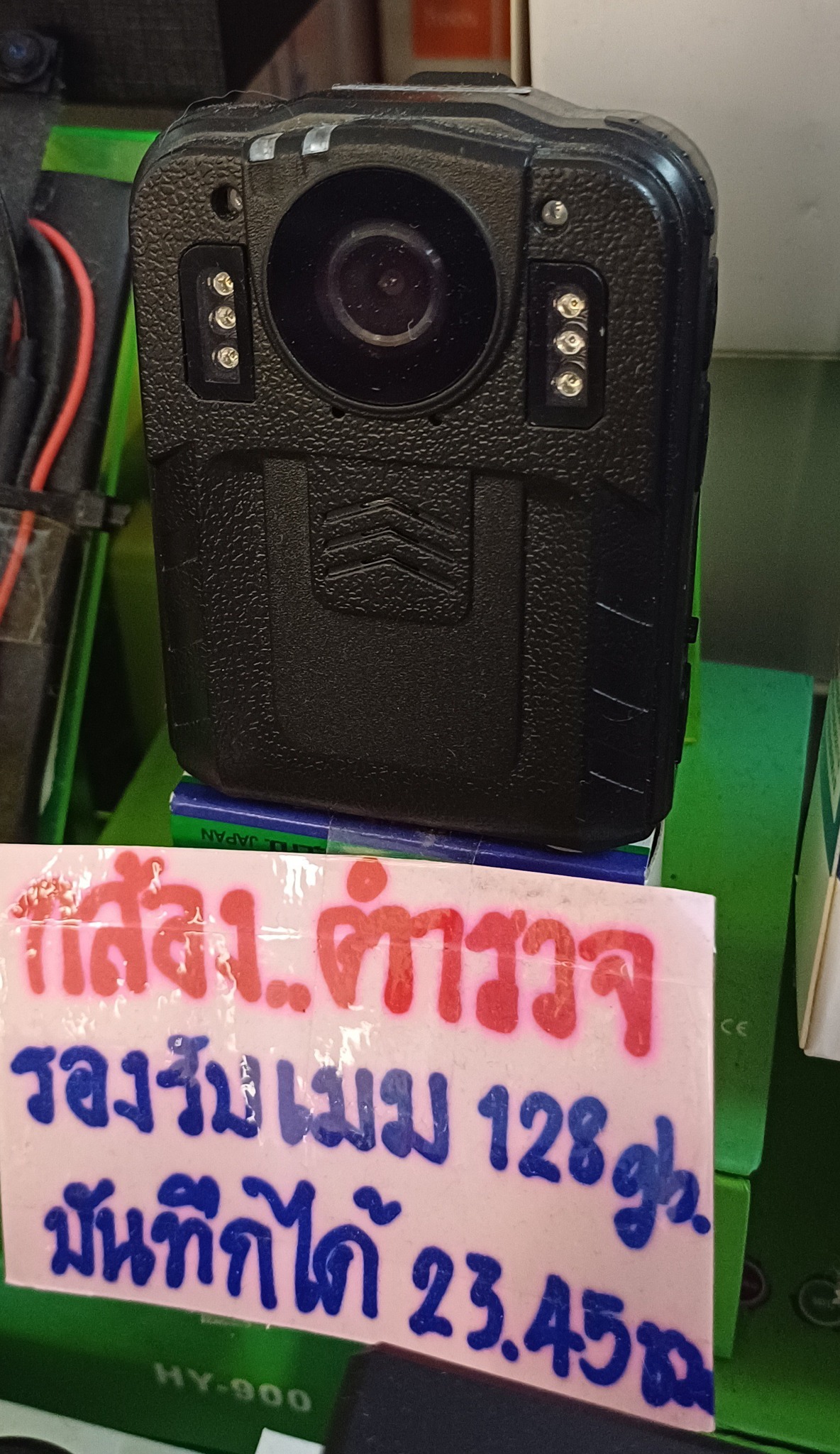 กล้องติดหน้าอก action camera เหมาะบันทึกเหตุการณ์