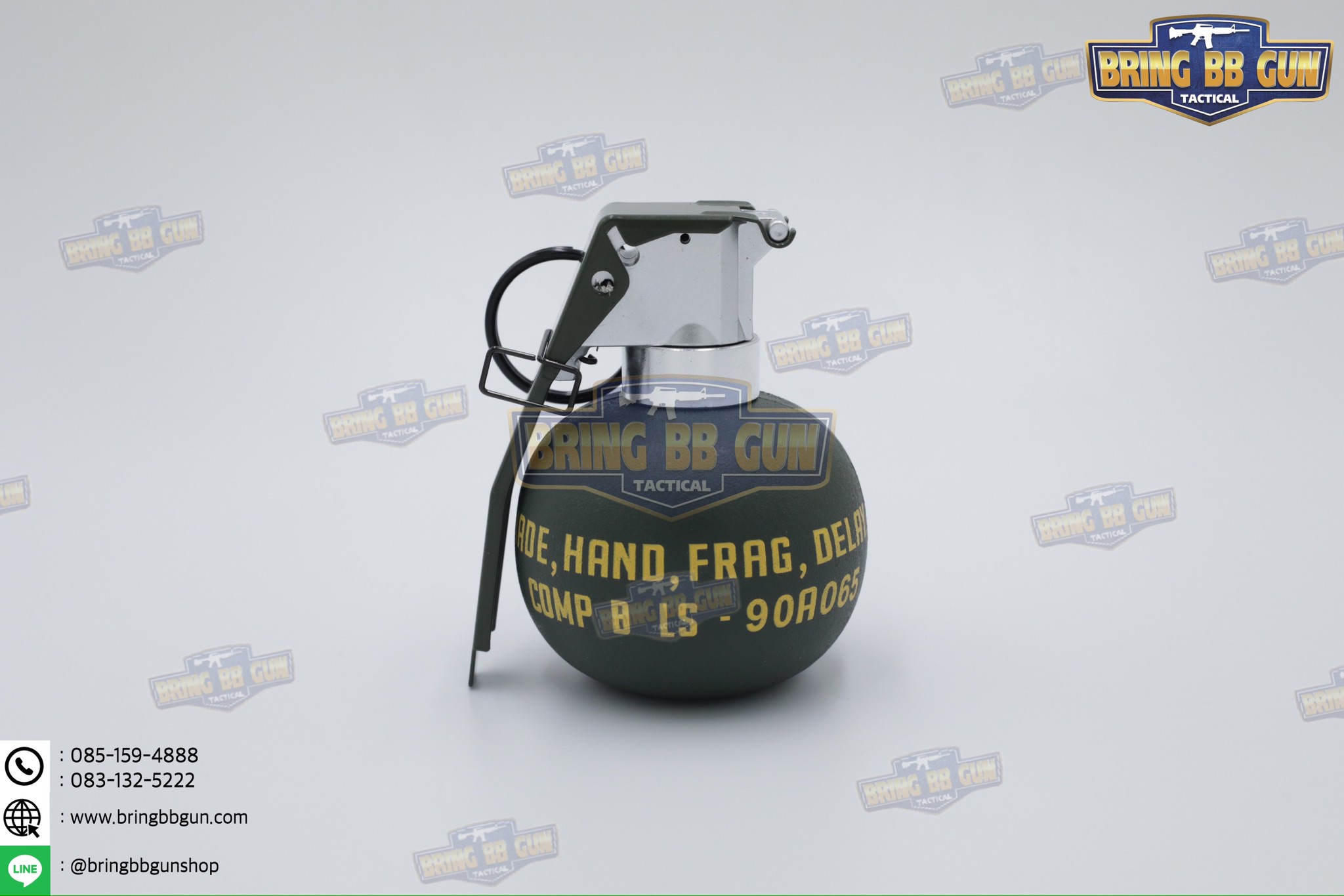 ระเบิดมือ M67 แบบ Dummy (ระเบิดมือลูกเกลี้ยง) (M67 Grenade) (Fragmentation Hand Grenade)