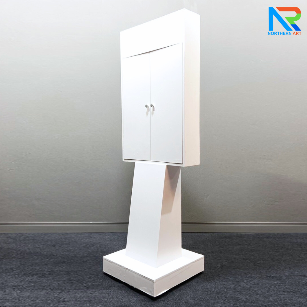 เช่าเกมส์เปิดป้ายตั้งพื้น 9 ช่อง Matching game ขนาด (W)60 x (H)170 cm.พร้อมงานพิมพ์แผ่นป้ายเปิด 18 แผ่น