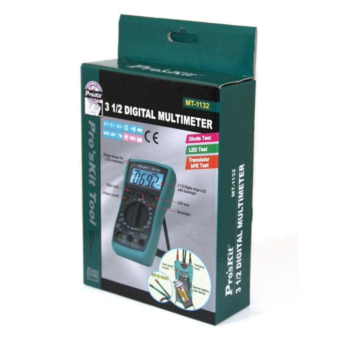MT-1132 ดิจิตอลมิเตอร์ 3 1/2 MT-1132 PRO'S KIT