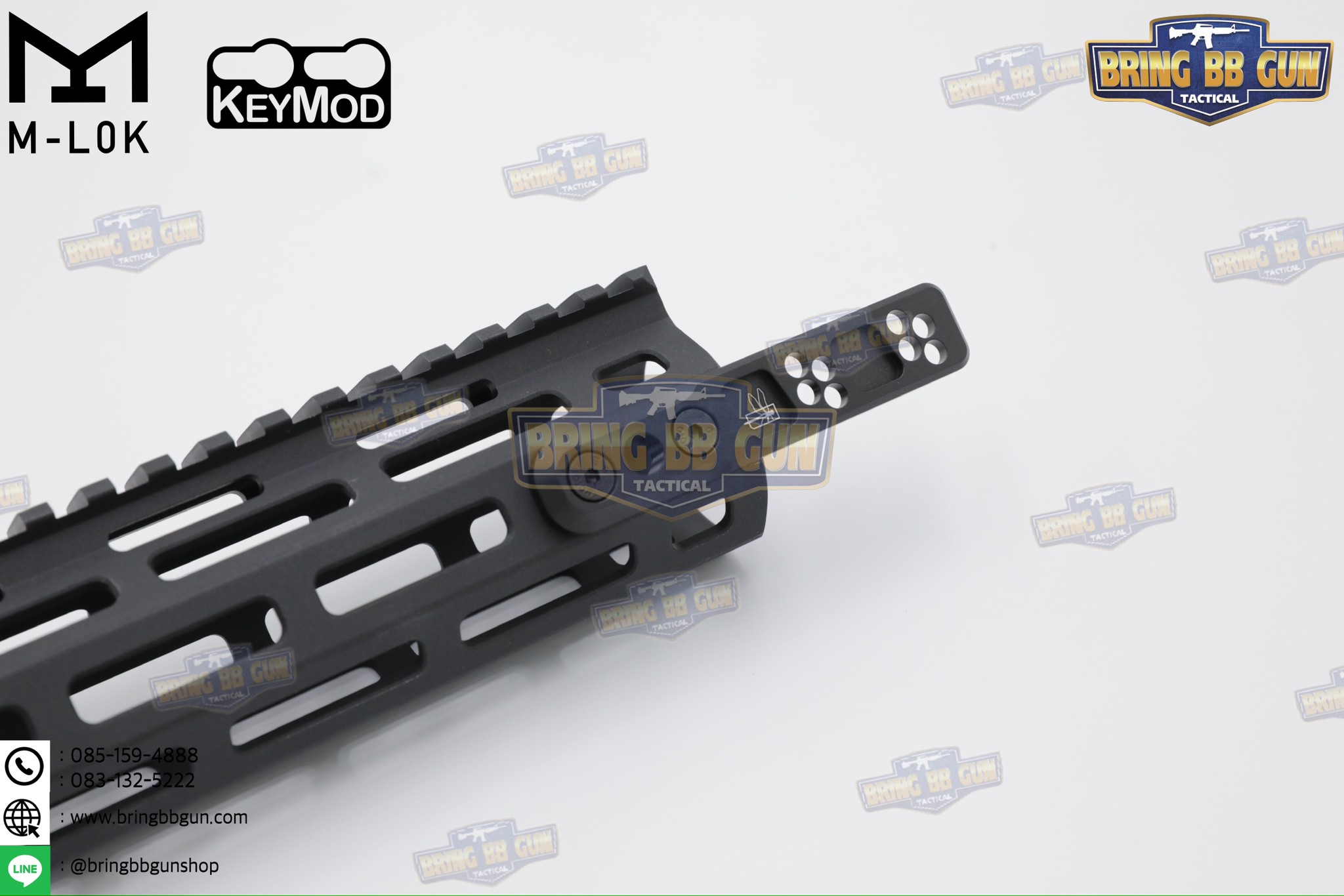 ขาจับไฟฉาย Thorntail 2 Inline Light Mount (Adapterจับไฟฉาย) (Thorntail 2 M-Lok&Keymod Inline Light Mount) (Offset Light)