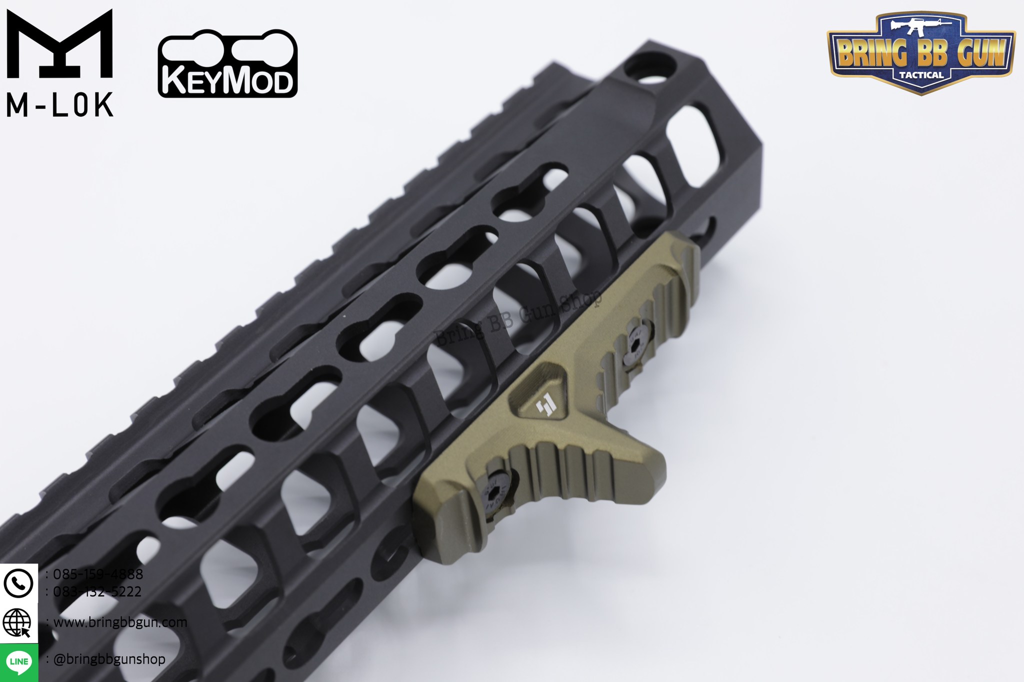 กริ๊ปมือหน้า ยี่ห้อ Strike Industries (ใช้ได้กับชุดหน้าระบบราง M-Lock และ Keymod)