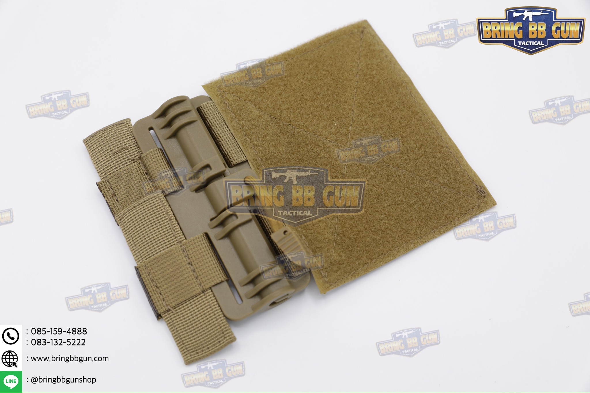 ชุดเซ็ตปลดเสื้อเกราะไว (ชุดปลดไวเสื้อเวส QR1) (Molle Quick Release Buckle Set)