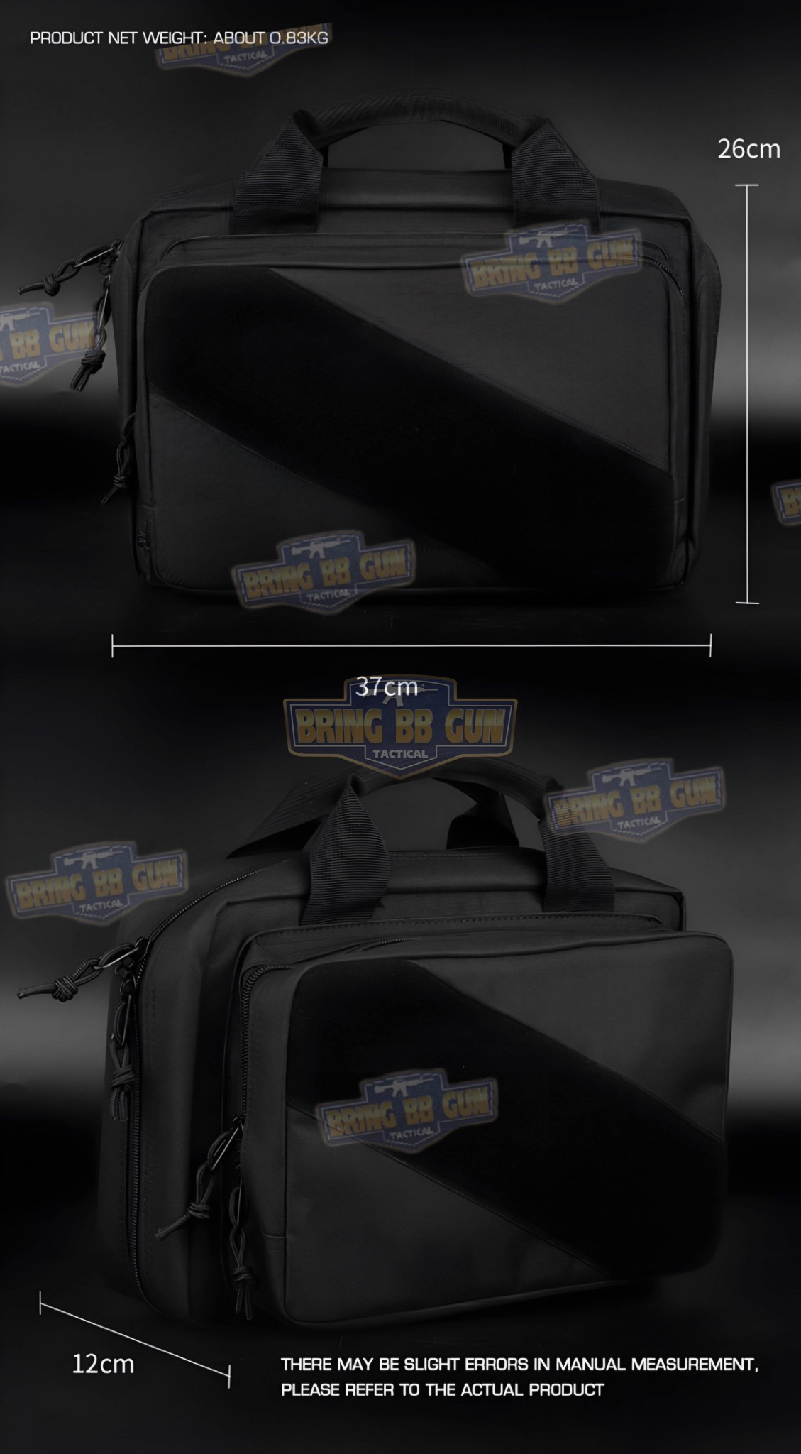 กระเป๋าปืนสั้นแบบผ้า B01 (Tactical Expert Pistol Bag)