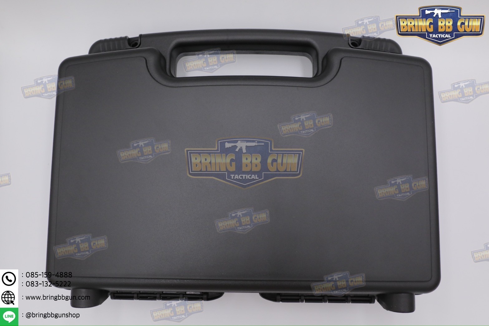 เคสกันกระแทรก B125 (กล่องปืนสั้น B125) (กล่องกันกระแทก) (Lockable Pistol Case) (Light Weight Case)