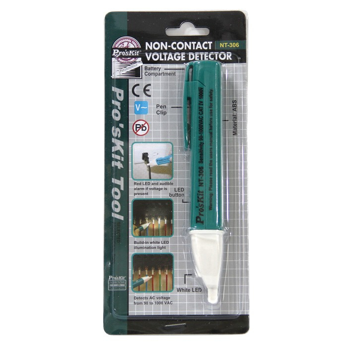 NT-306 ปากกาตรวจจับแรงดันไฟ NT-306 PRO'S KIT