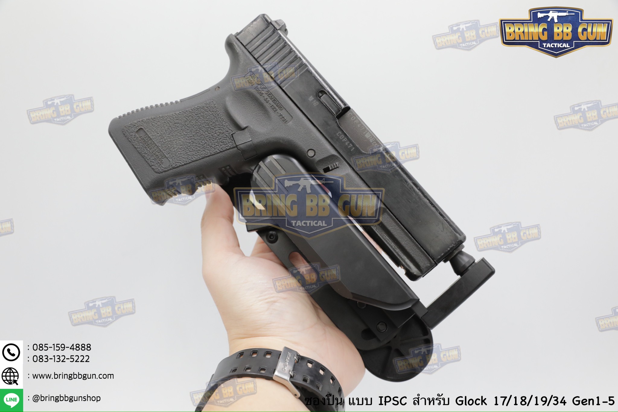 ซองปืน IPSC ทรงGhost รุ่น Glock