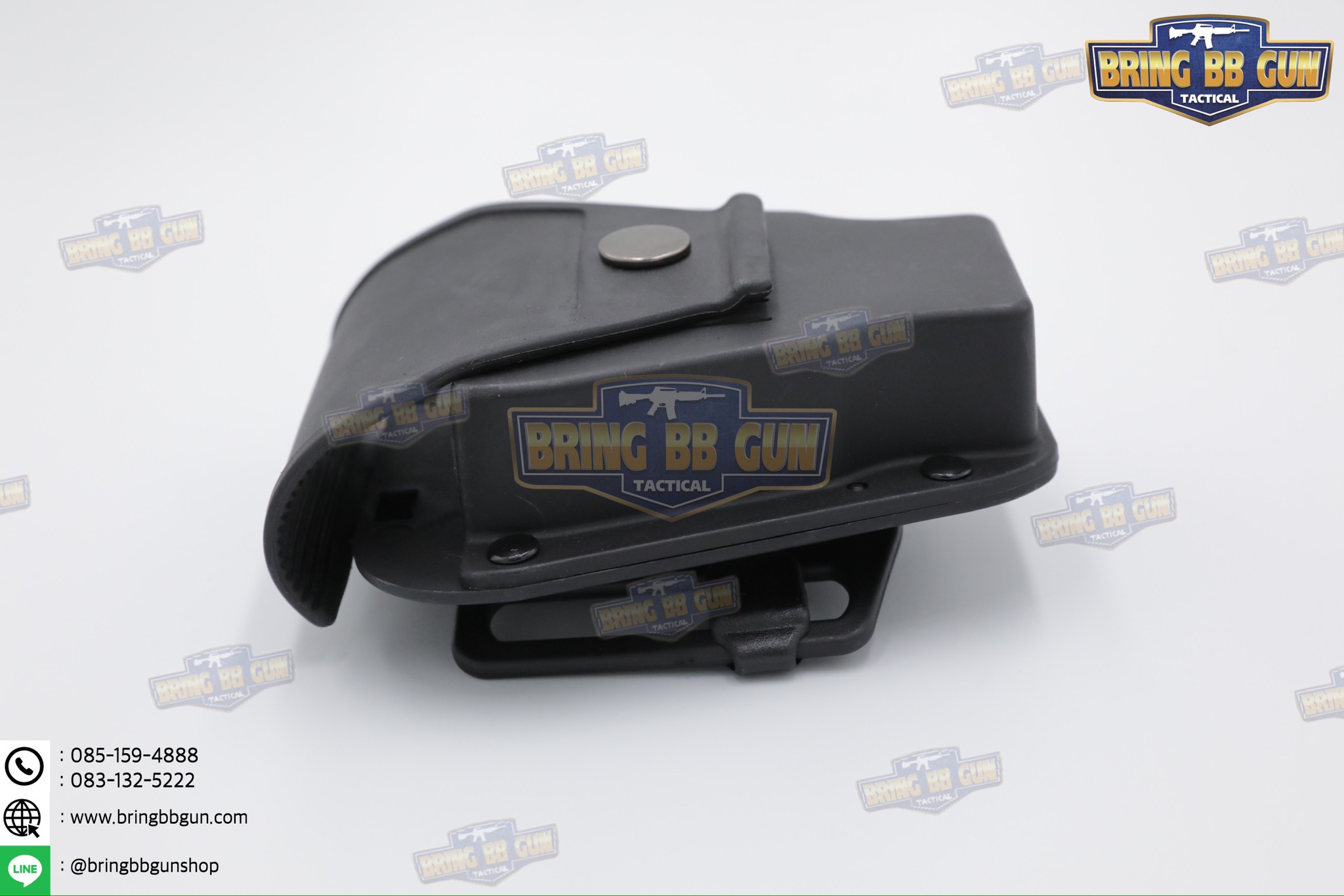 ซองกุญแจมือแบบมีฝาปิด Polymer (Handcuff Pouch) (Handcuff case)