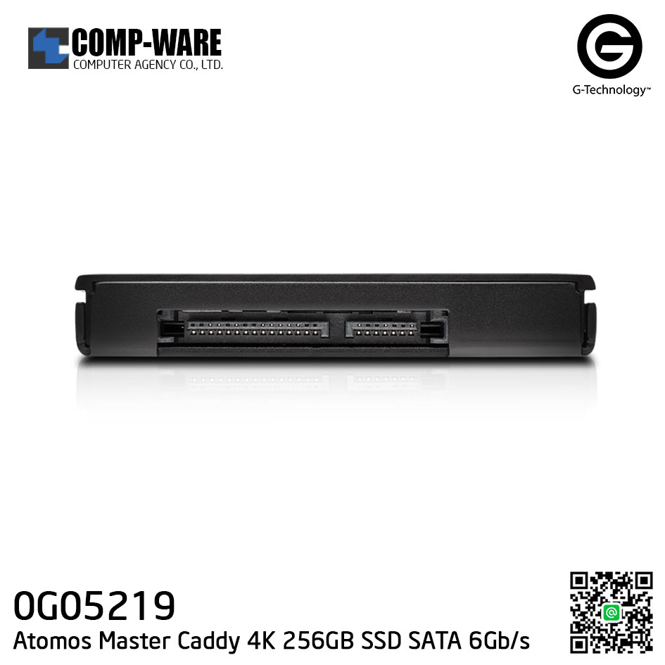 G-Technology Atomos Master Caddy 4K 256GB SSD SATA 6Gb/s Hard Drive - Black (0G05219)