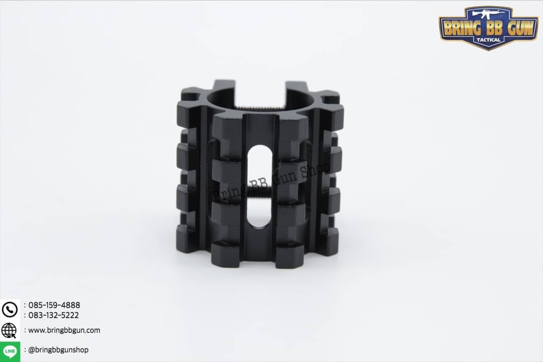 รางเสริมติดลำกล้องลูกซอง (รางลัดลูกซอง)(รางเสริม ข้าวโพด) รุ่น Light Weight