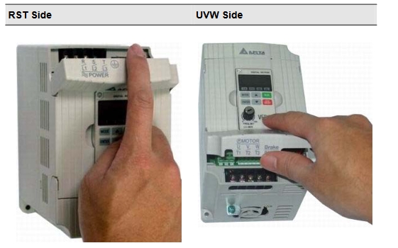Delta Inverter Model : VFD004M21A 0.4kW 1Phase 220V