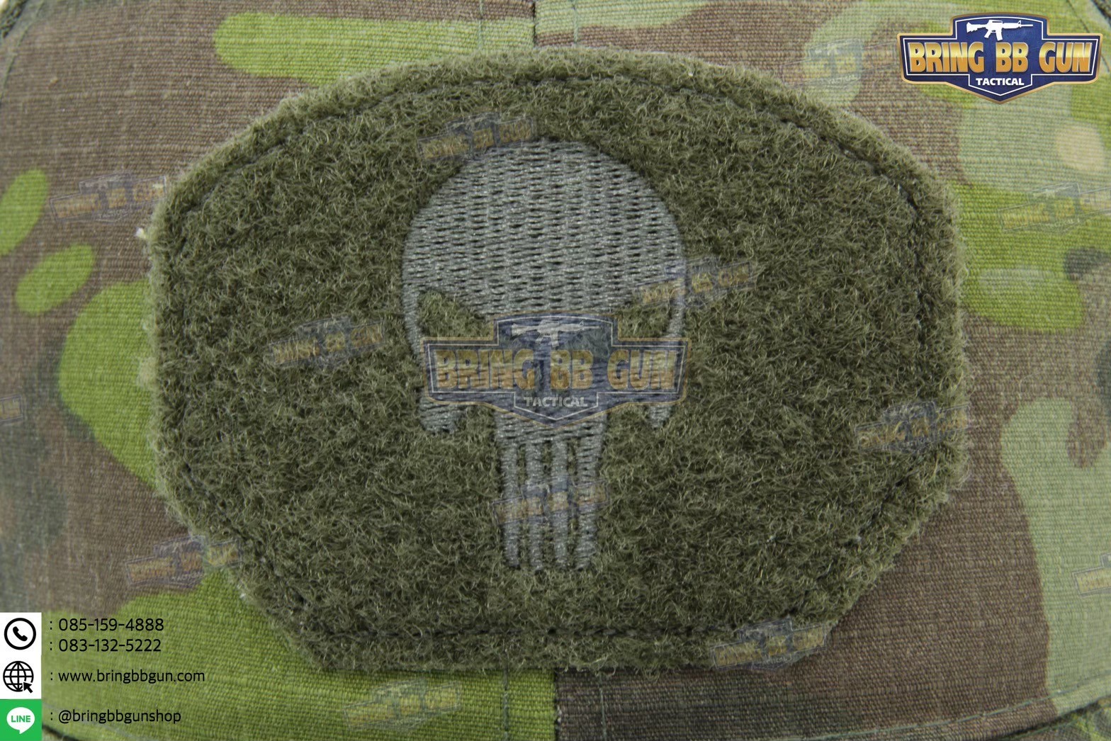 หมวกแก๊ป Punisher (หมวก Cap กะโหลก)