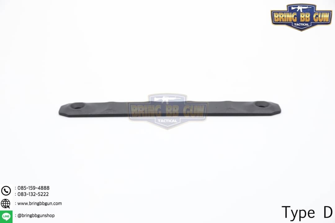 M-Lok Cover แบบพลาสติก (ใช้ได้กับชุดหน้าระบบราง M-Lok เท่านั้น)