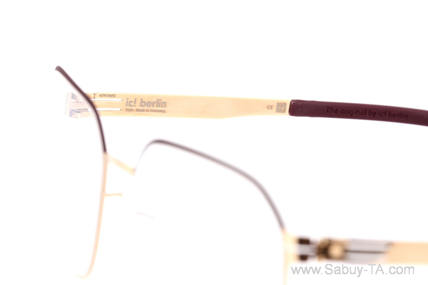 Ic Berlin Nadea. Bordeaux/Rose Gold