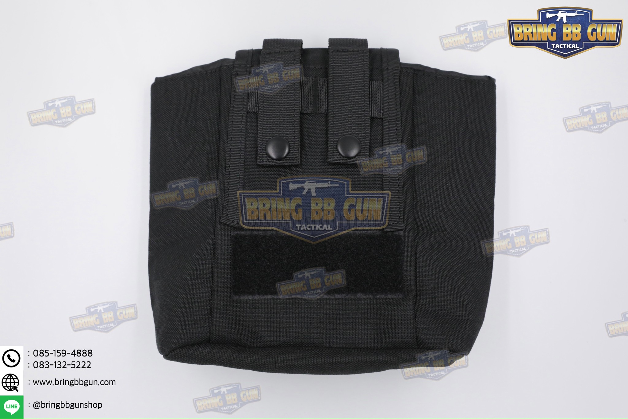 ถุงทิ้งแม็กกาซีนแบบพับได้ B01 (ถุงเก็บอุปกรณ์) (Tactical Storage Bag) (Folding Magazine Recycling Bags) (Drop Pouch) (Dump Pouch)