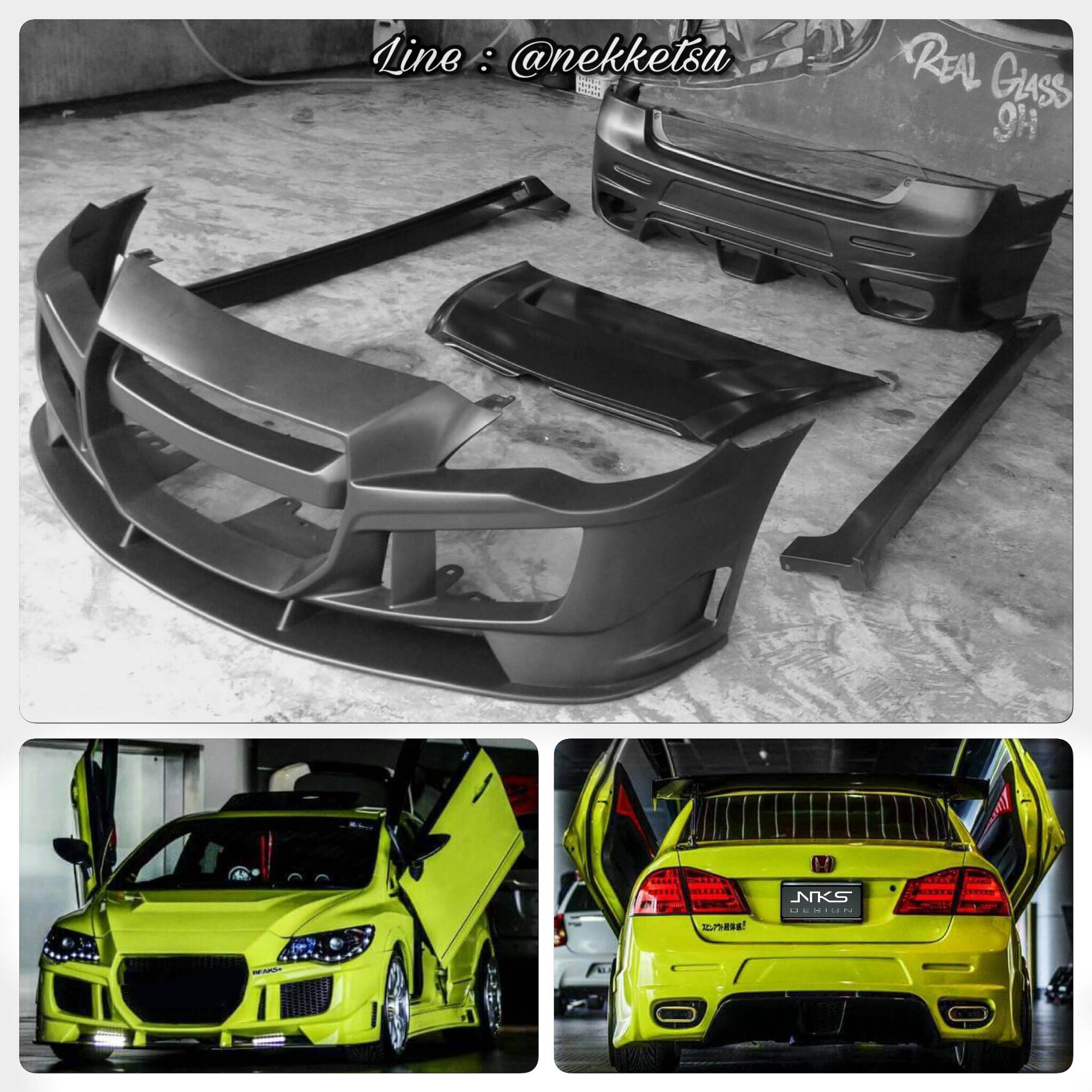 HONDA CIVIC FD GT RAW WORK (PP MATERIAL)