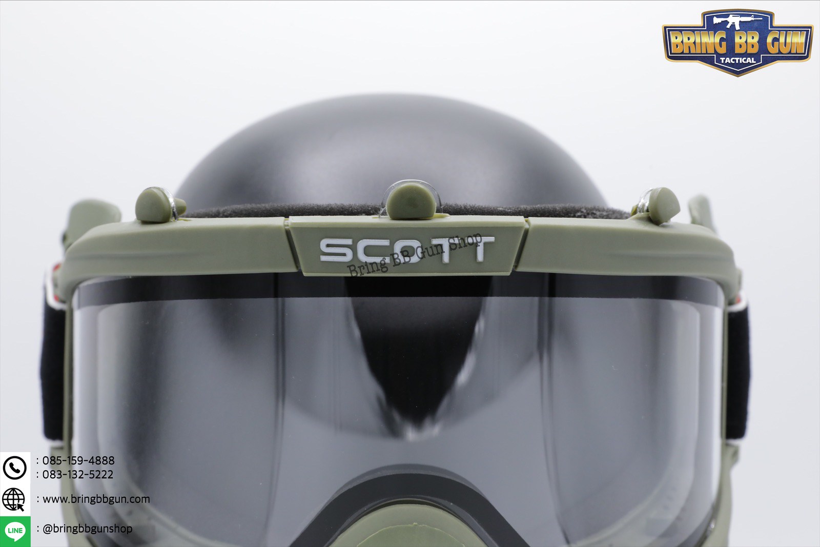 หน้ากาก Scott Mask เจน2 (รุ่นเลนส์สองชั้น)