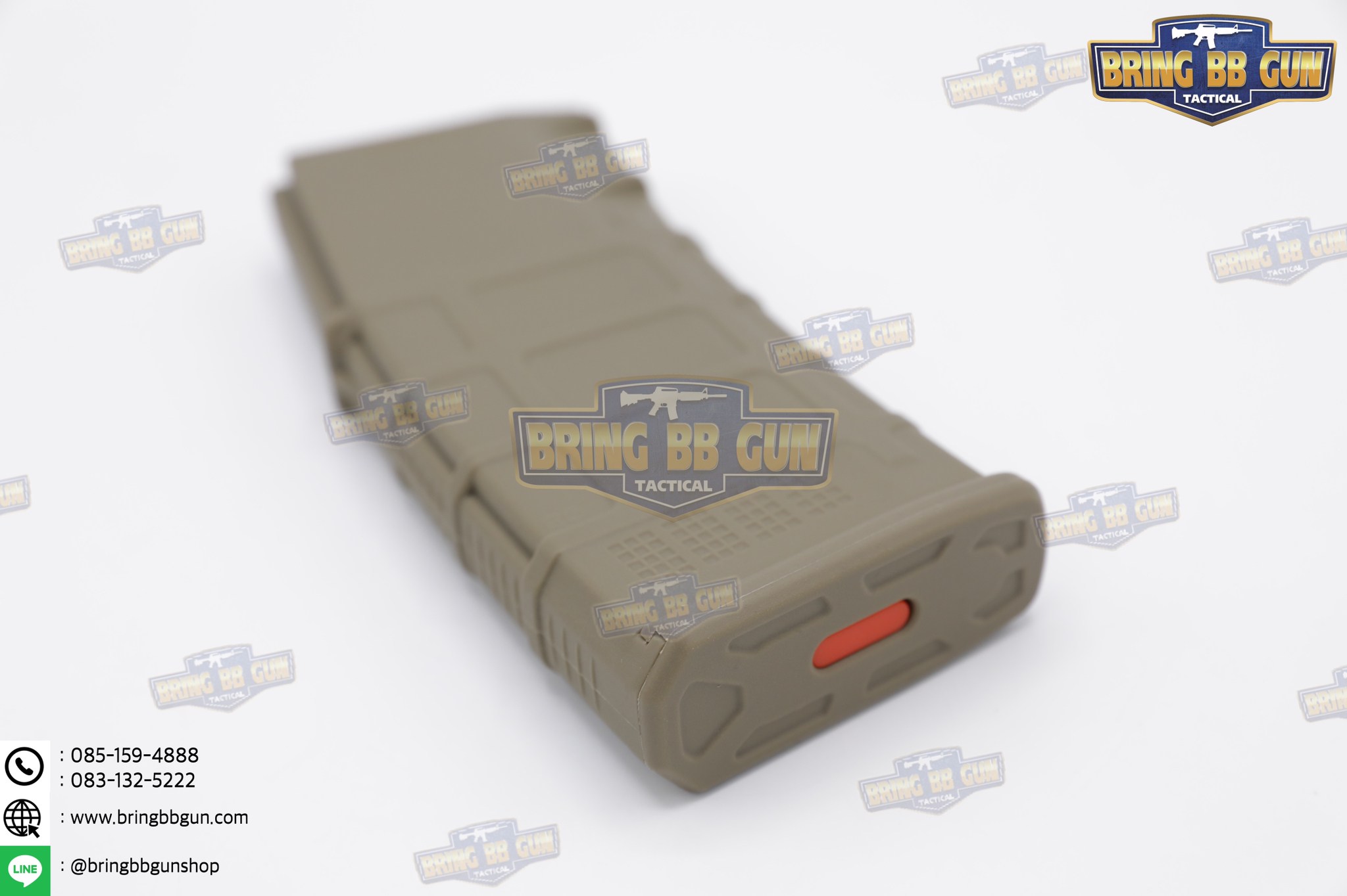 แม็กกาซีน M4 แบบstand(ไม่ต้องปั่น) ทรง P-mag (P-mag Mid-cap magazine)